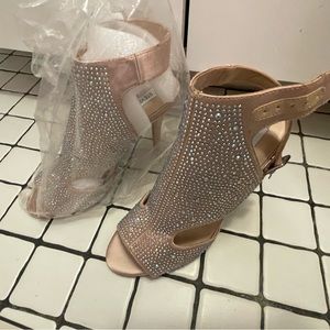 Steve Madden rhinestone heels